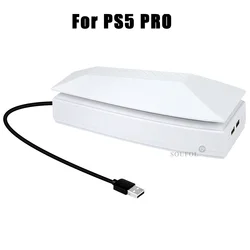 Enhanced Cooling Fan Stand with RGB LED Lighting (For ps5 PRO Upper)