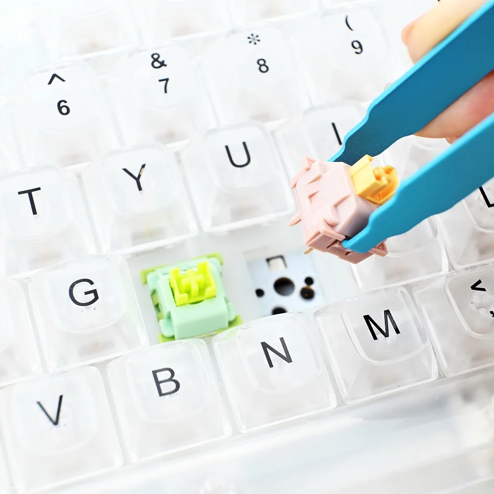 OU PEACH 静音磁気スイッチ　110個 Amazon | Outemu Silent Peach V3 RGB スイッチ、静音リニア軸が