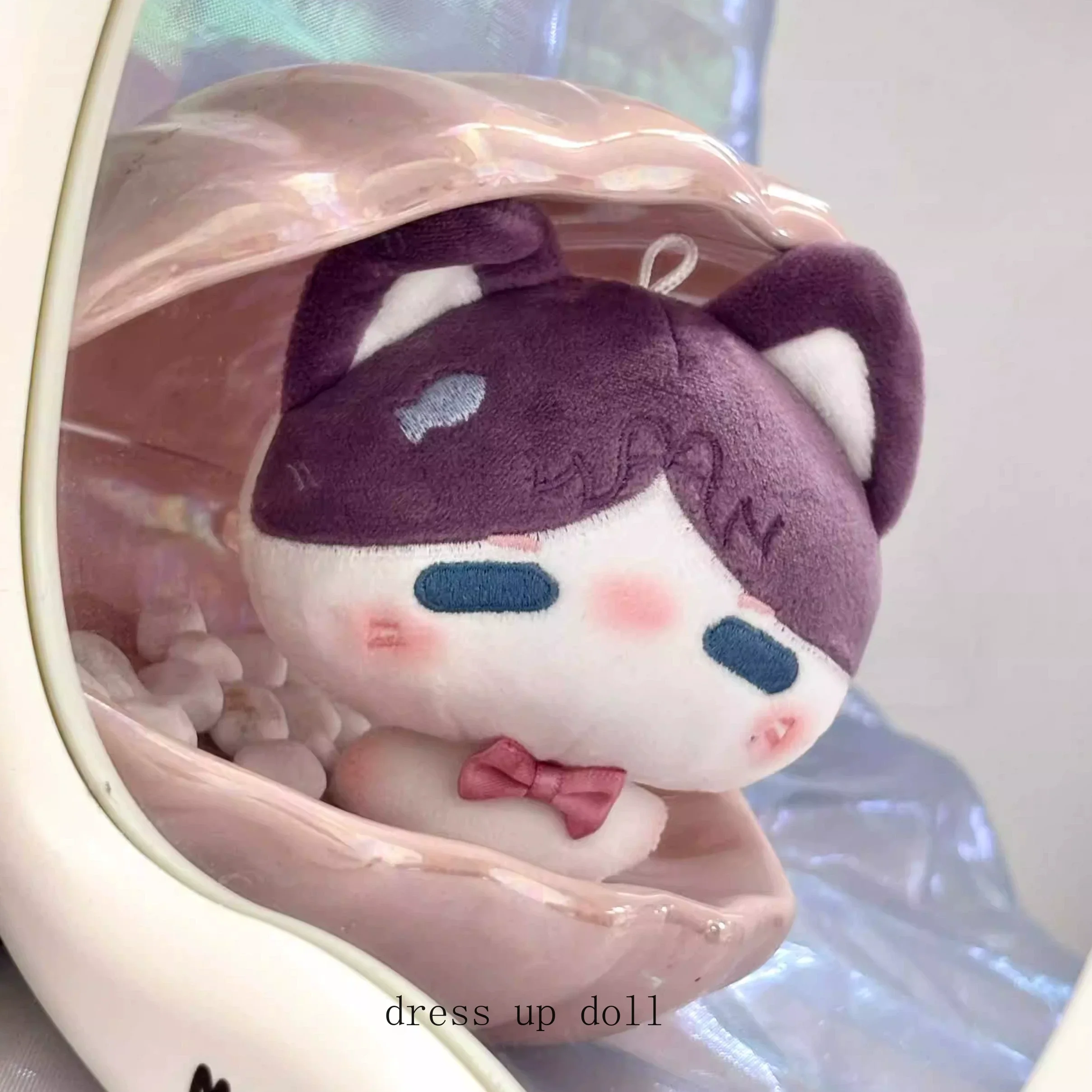 새로운 게임 러브 앤 딥스페이스 라파엘 코스프레 마스코트 고양이 봉제 인형 귀..