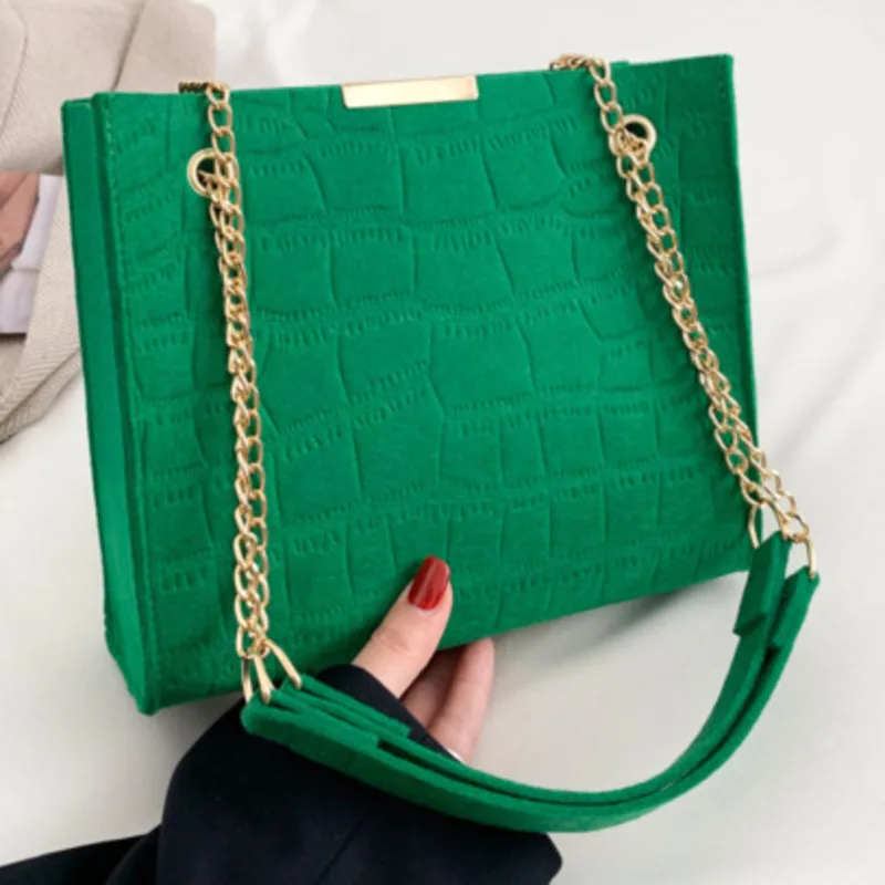 Leisure Crossbody Chain Shoulder Bag Simple Casual Handbag For Woman High-Quality Messenger Versatile Luxury Fashion Female New