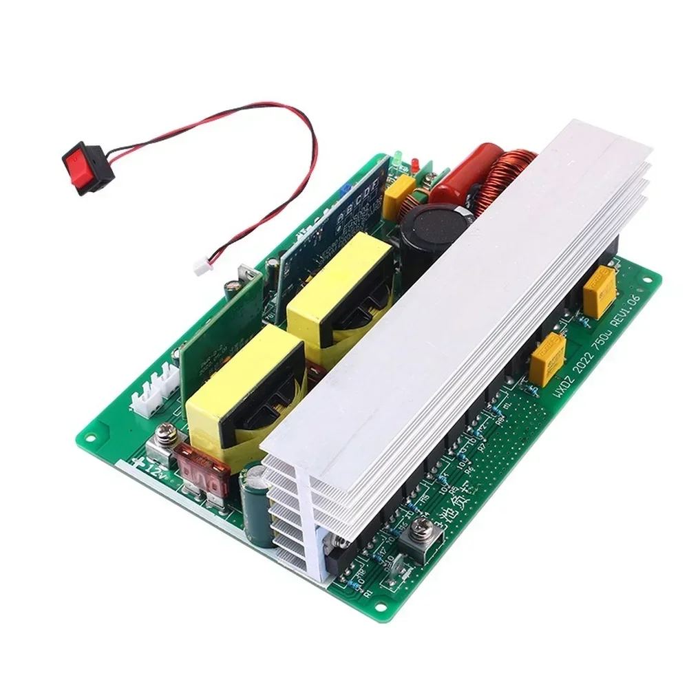 750W 1000W 순수 정현파 인버터 DC 12V 24V 48V - AC 220V 전력 변환기 회로 기판 부스트 컨버터 전력 변환
