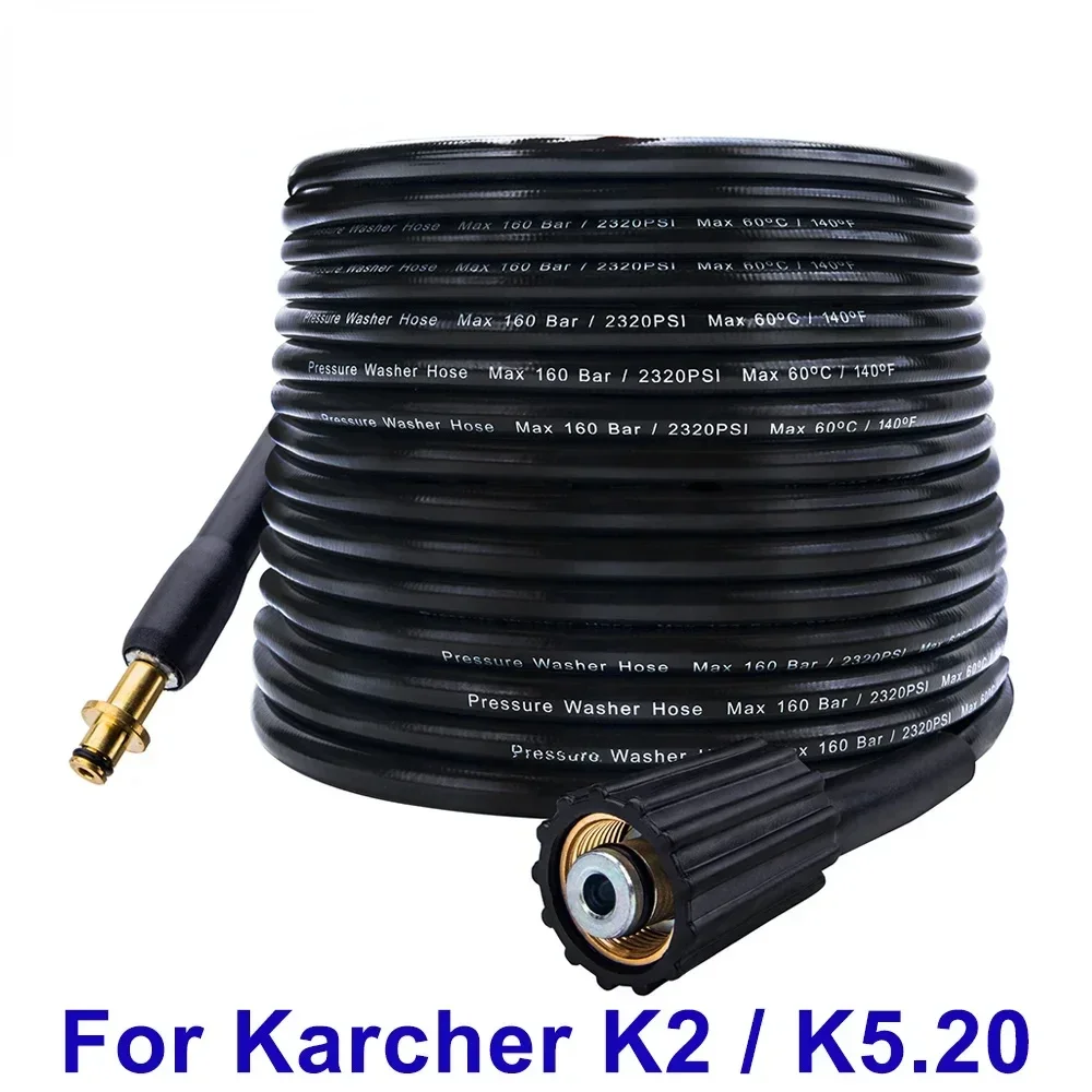 

6~10m High Pressure Washer Hose Pipe Cord Water Cleaning Hose Water Hose for some of Sink Karcher K2 K5.20 Pressure Washer