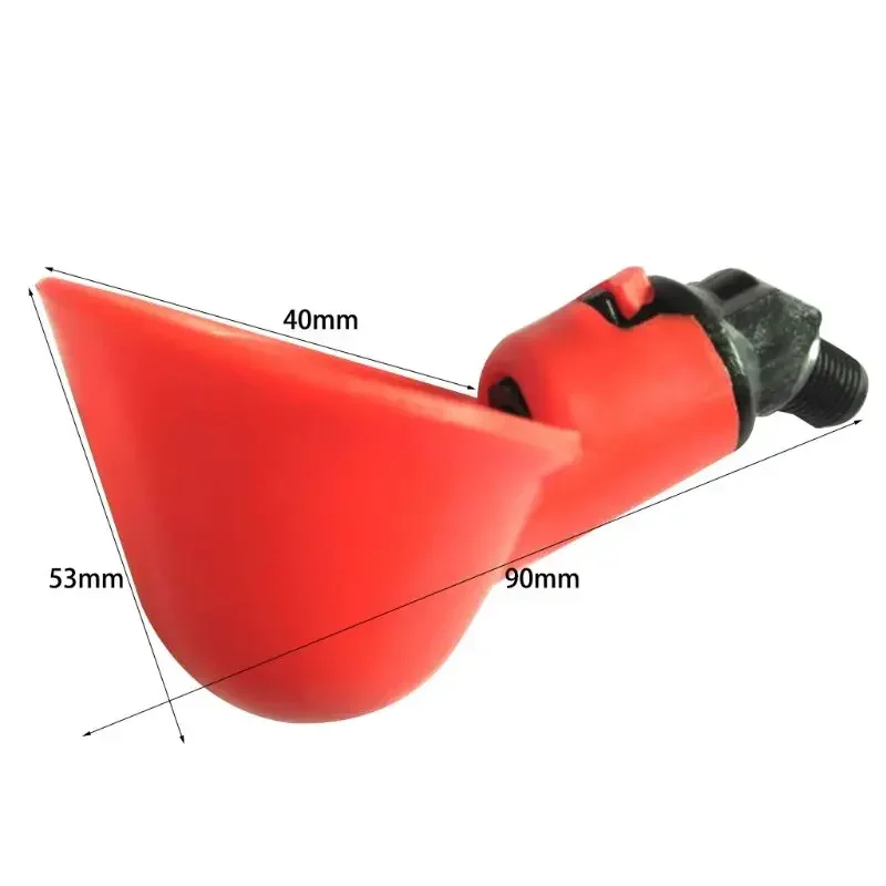 

Waterer Automatic Feeder,poultry Water Cups Feed Bowls,float Drinking Chicken Backyards Cups,plastic 50pcs Style