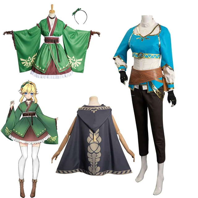 Link Zelda Halloween Costume  Zelda Cosplay Clothing Adult - Uniform Cosplay  Costume - Aliexpress