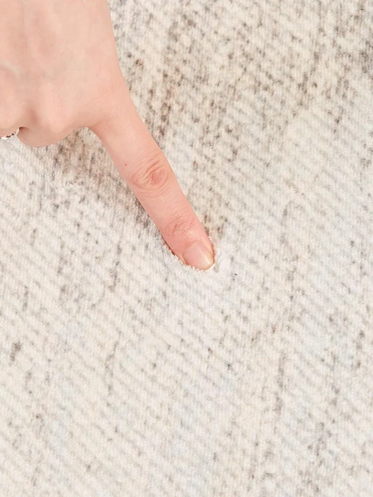 Cream Minimalist Carpet Comfortable Soft Living Room Carpets Luxury Decoration Beige Rugs Easy Care Stain Resistant Bedroom Rug 6