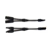 30A Photovoltaic PV Connector Y Type Adapter 1000V Parallel Connection Solar Panel 1 To 2/3/4 PV Plug Solar Cell Connector 5