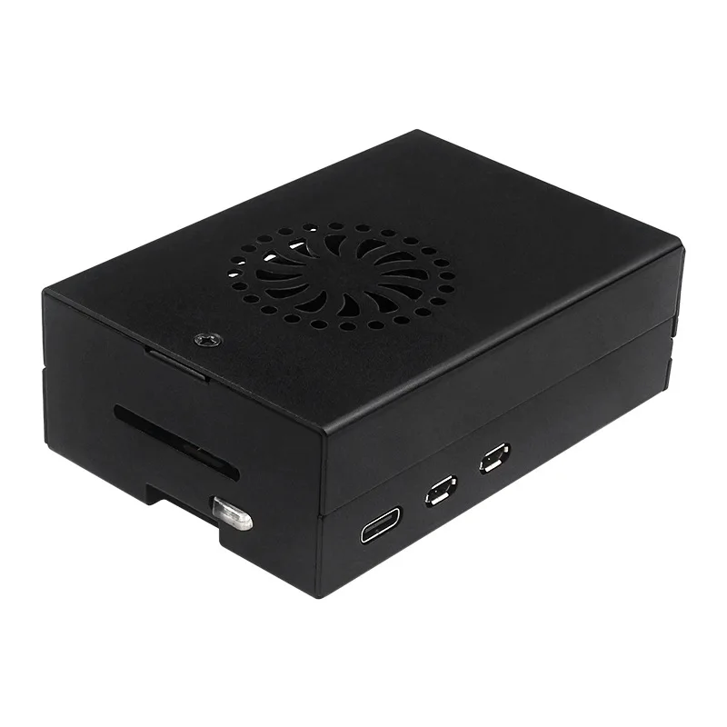 

Suitable For Raspberry pi5 Aluminum Alloy Housing With Heat Dissipation Holes Practical And Durable Easy To Use