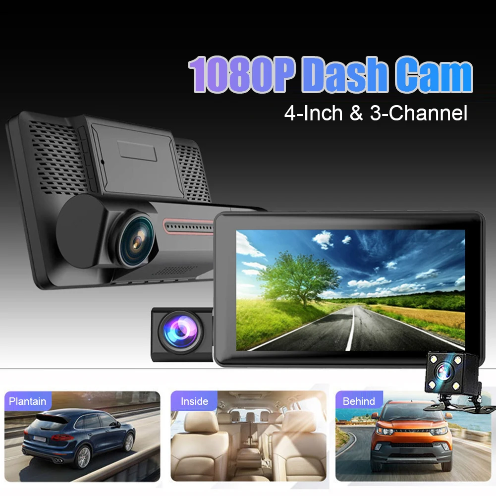 

For bmw Car DVR Dash Camera 24hParking Monitor Video Recorder Night Vison G-Sensor for benz VW Auto Accessories Safety Equipment