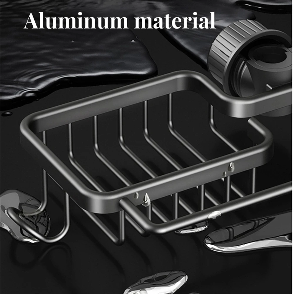 Kitchen Supplies Storage Rack Non Perforated Dishwashing Supplies Sponge Bidirectional Drainage Storage Rack Household And Kitch