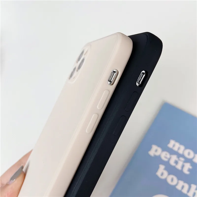 Silicone Candy Protective Phone Case with New Lens Design