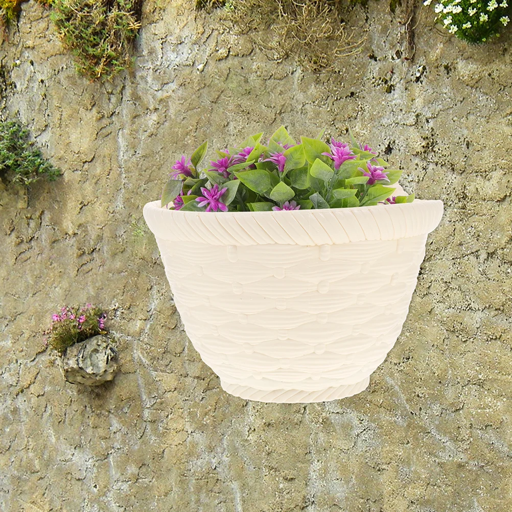 

Pots For Plantss Railing Hanging Planters Plants Flowers Plastic Pots Baskets Half Round Plant Holders Balcony Fence