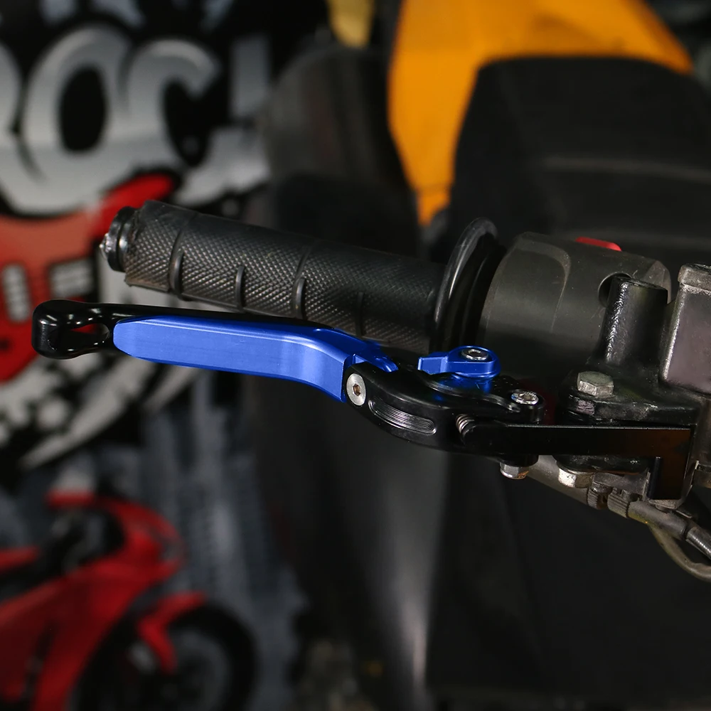 오토바이 조절 가능한 접이식 확장형 브레이크 클러치 레버, Yamaha Tenere700 XTZ690 2019-2024 MT-07 2014-2023 MT-09 XSR900