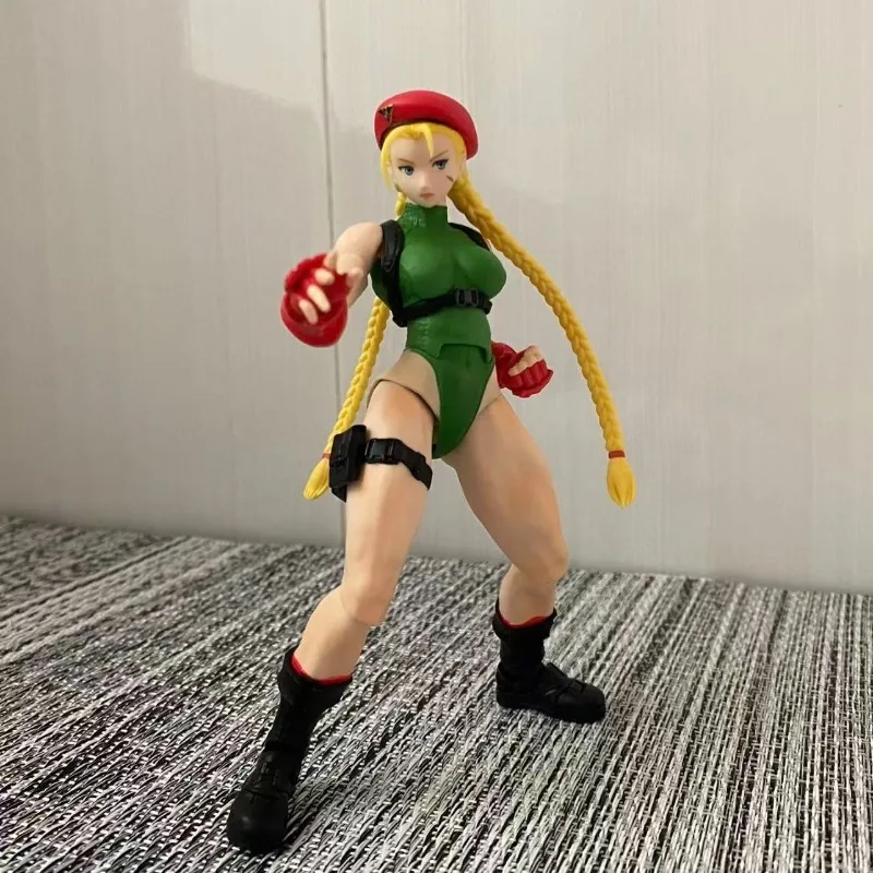 재고 있음 반다이 S.H. 피규아츠 SHF 캠미 스트리트 파이터 애니메이션 액션 컬렉션 피규어 모델 장난감