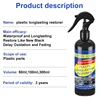 Car Plastic Restorer Back To Black Gloss Car Cleaning Products Plastic Leather Restore Auto Polish And Repair Coating Renovator 6
