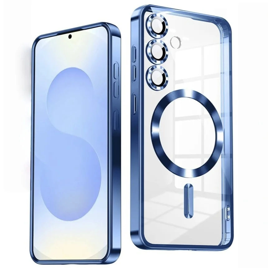 Magnetic Luxury Phone Case with Full Camera Lens Protector