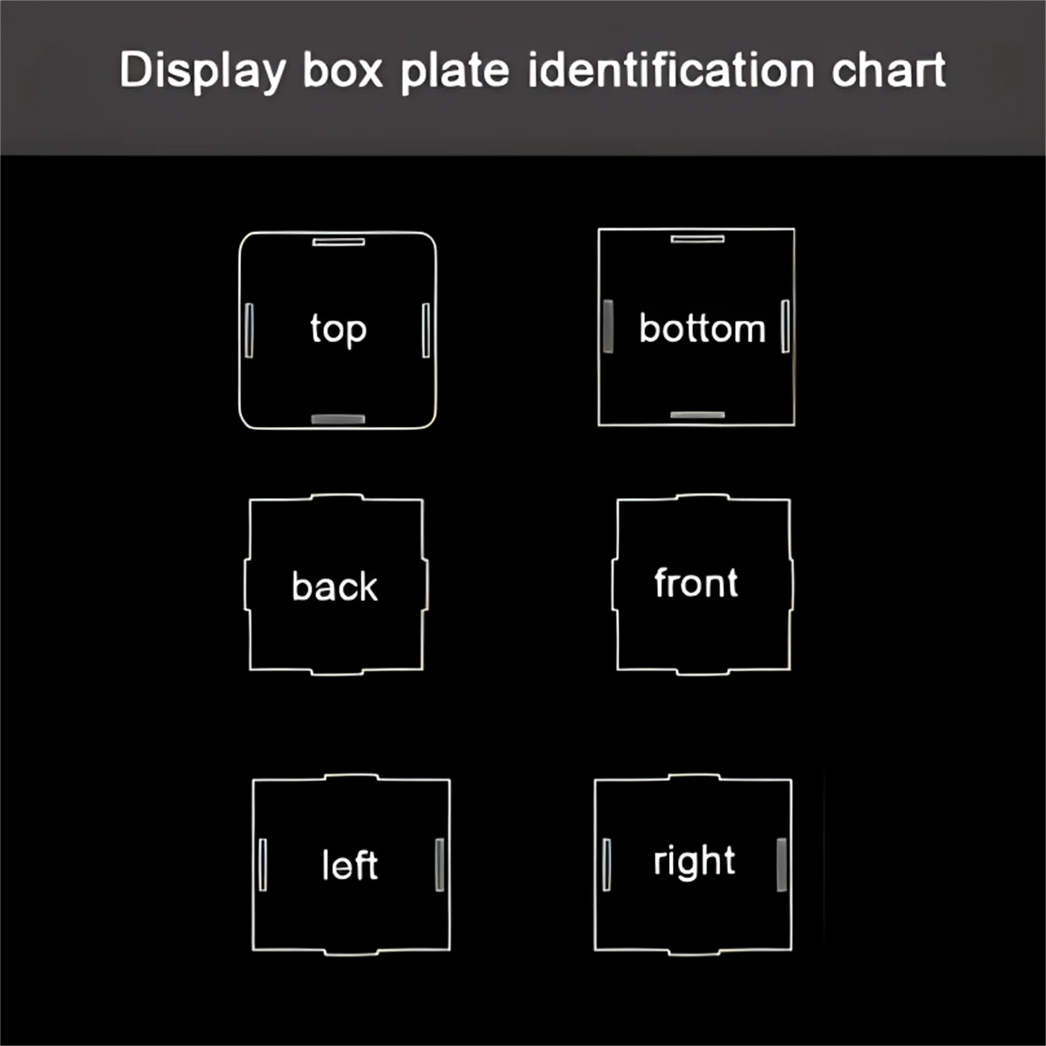 Clear Acrylic Display Case Countertop Box Organizer Stand Dustproof Protection Showcase for Action Figures/Toys/Collectible 1pcs acrylic display stand acrylic display case acrylic display box display stand