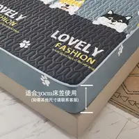 Waterproof Thicken Mattress Pad Protector Adjustable Fitted Sheets Bed Covers Anti-bacterial Pad for Bed 120x200 160x200 180x200 6