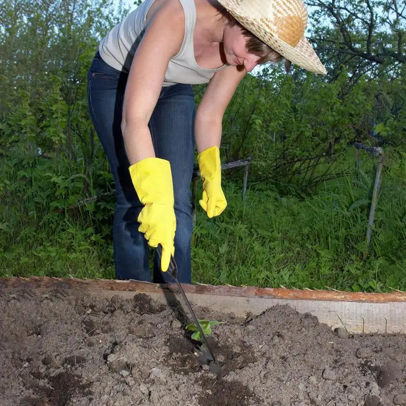 Nieuwe Hand Weeder Zaailing Transplantatie Tool Wieden Verwijdering Paardebloemen Vork Graaftrekker Hout Handvat Metalen Huis Tuin Handgereedschap