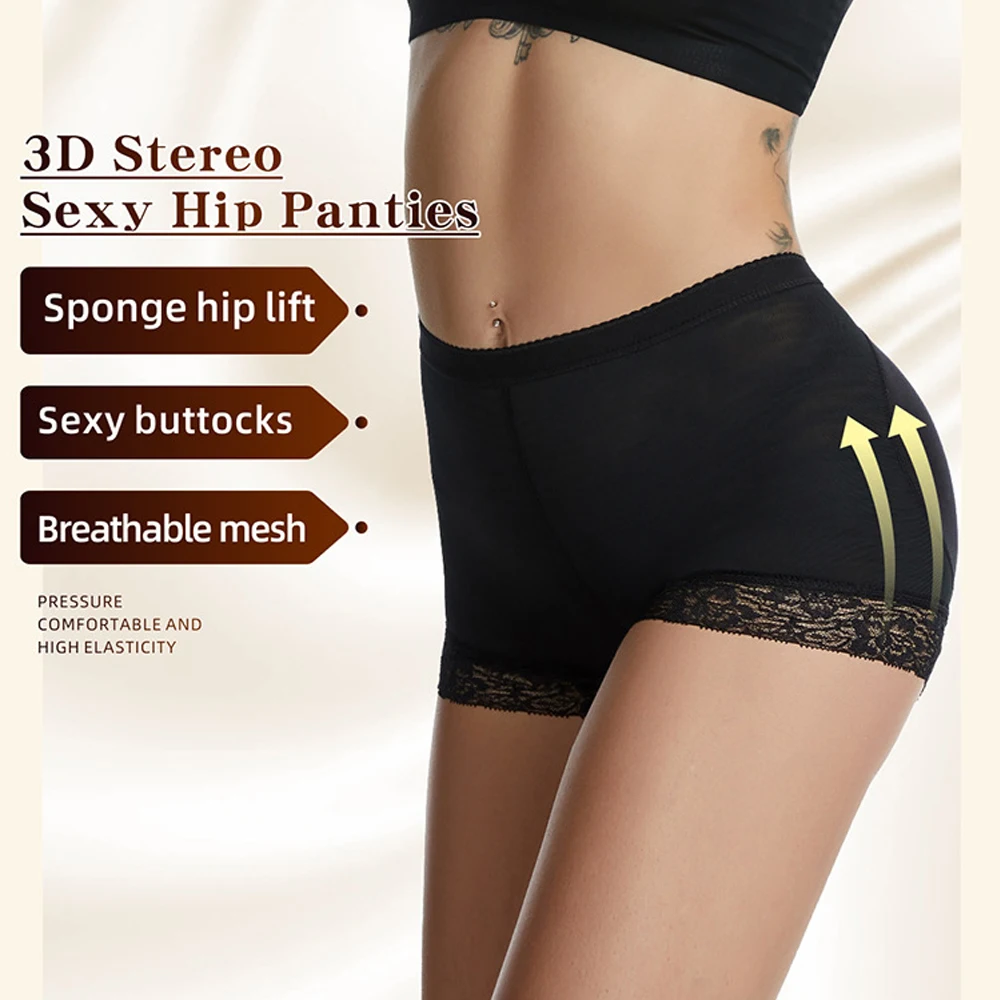 Description Picture 2 of itemButt Lifter Shaper Panties for Women Hip Pads Shorts Fake Buttocks Shapewear Underwear Push Up Body Shaper Panties Hip Enhancer