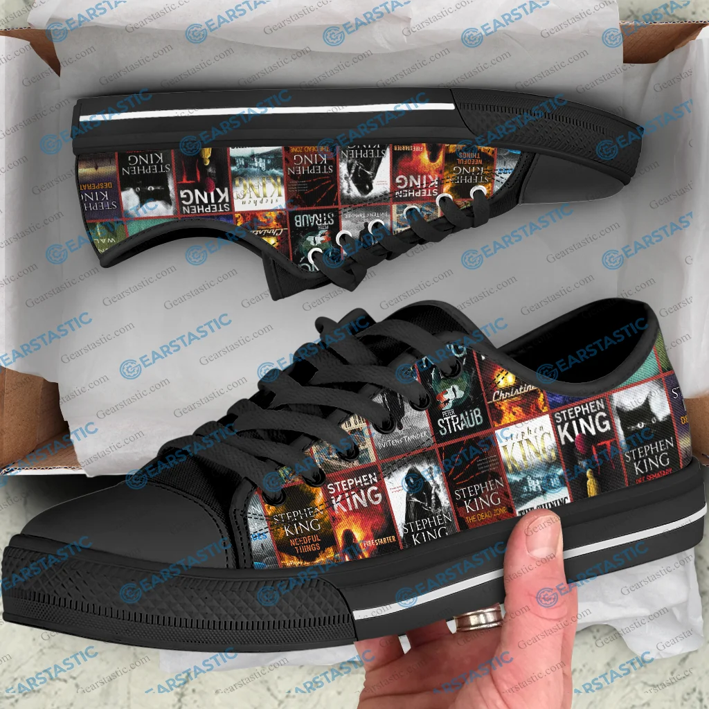 

Summer Stephen King The Dead Zone New Arrive Fashion Lightweight Classic Flat Canvas Shoes Men Women Casual Breathable Sneakers