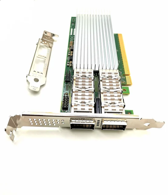 100GbE Dual QSFP28 Ports Converged Network Card Intel E810