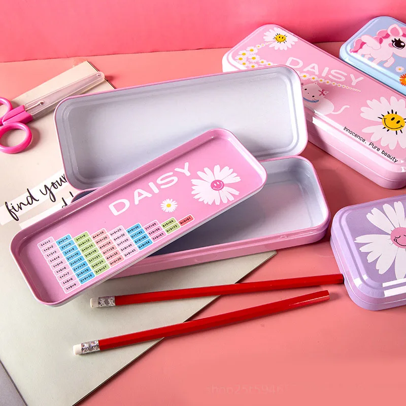 Metal%20Pencil%20Box%20Large%20Capacity%20Pencil%20Cases%20Cartoon%20Car%20Double%20Layer%20Pen%20Box%20Kid%20Stationery%20For%20Multiplication%20Formula%20Table%20-%20Image%208