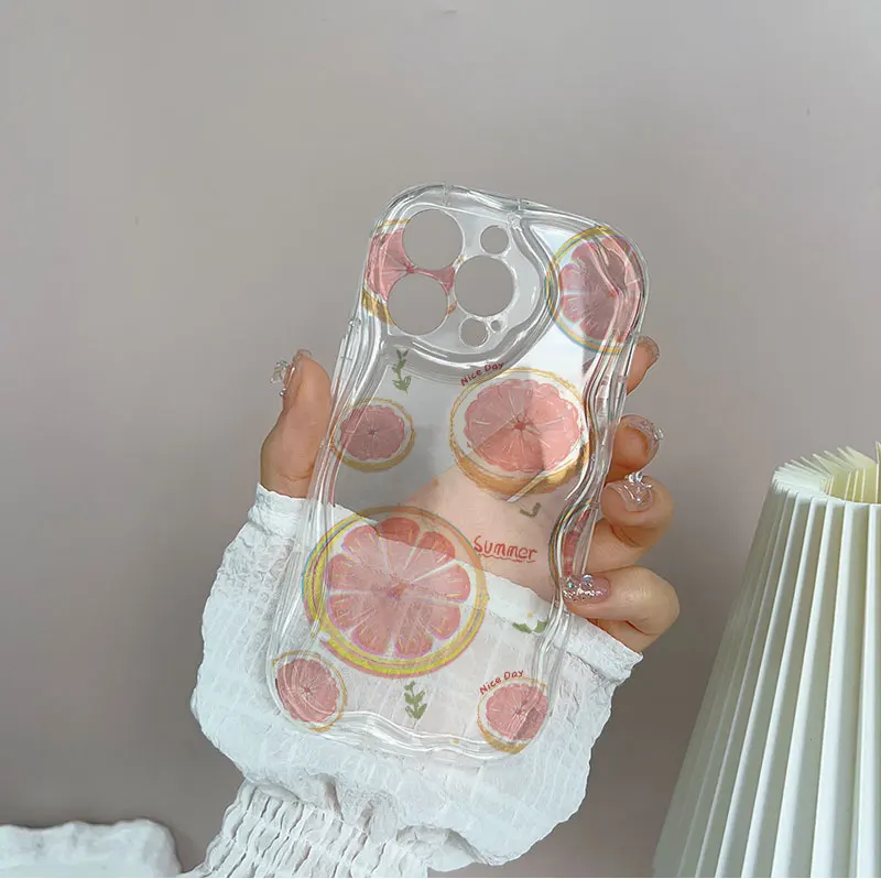 Summer Fresh Fruit Lemon Print TP Phone Case Cover