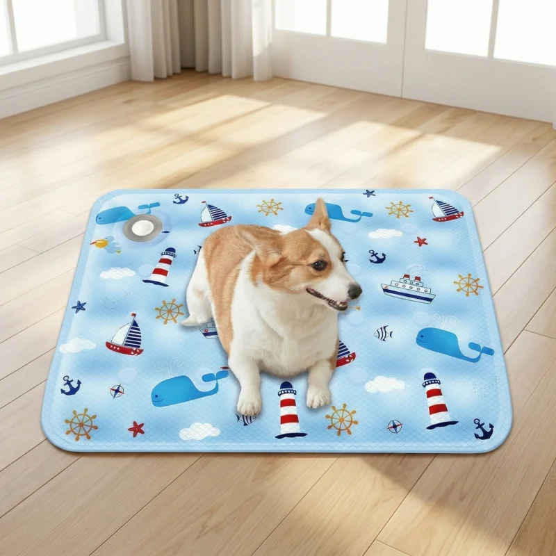 Summer Pet Cooling Pad For Dogs And Cats, Universal Water-filled Cooling Mat, Pet Supplies_voghion.com
