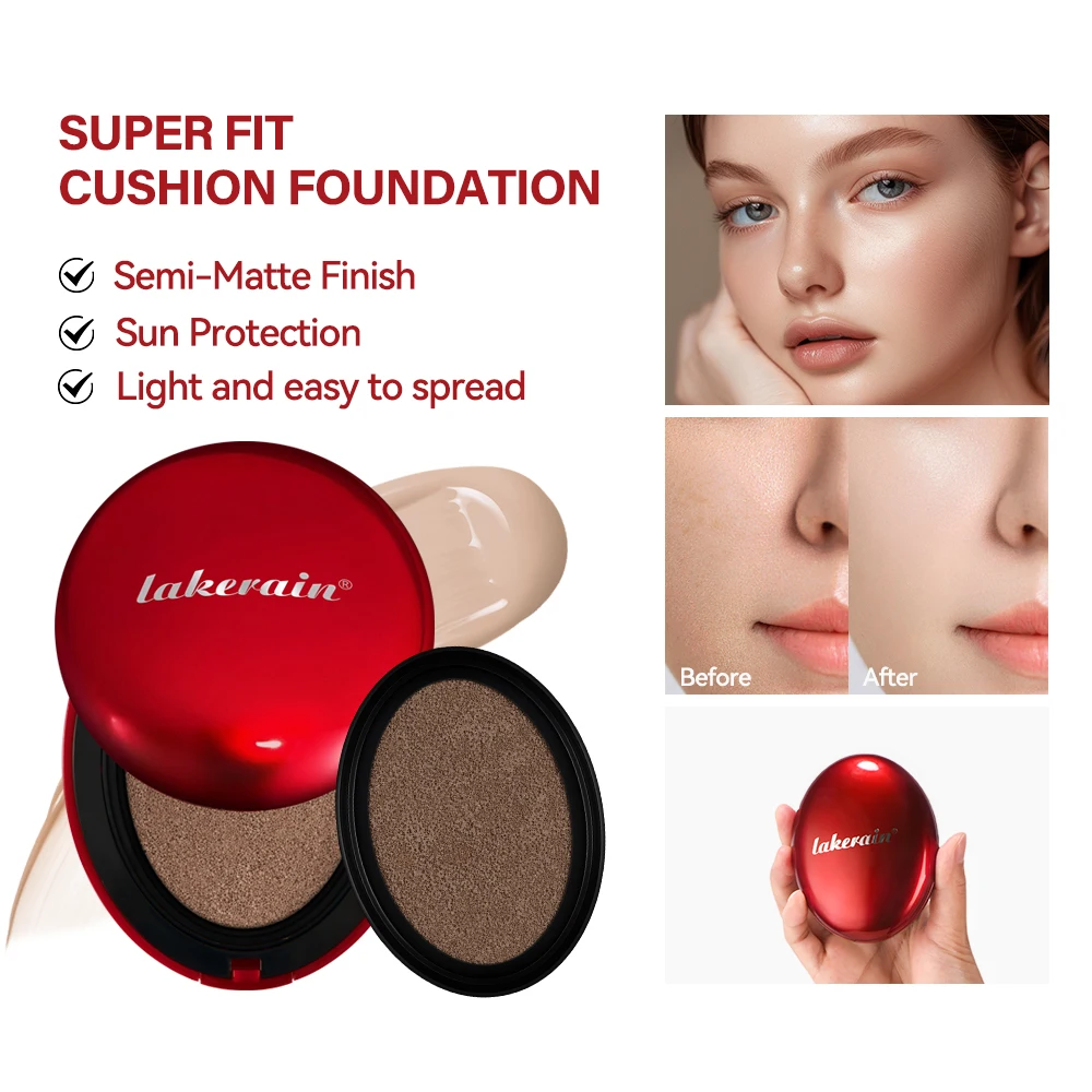 TIRTIR Cc Cream Concealer Full Coverage Bb Cream Foundation Covering Foundation Korean Makeup Base Cushion Compact