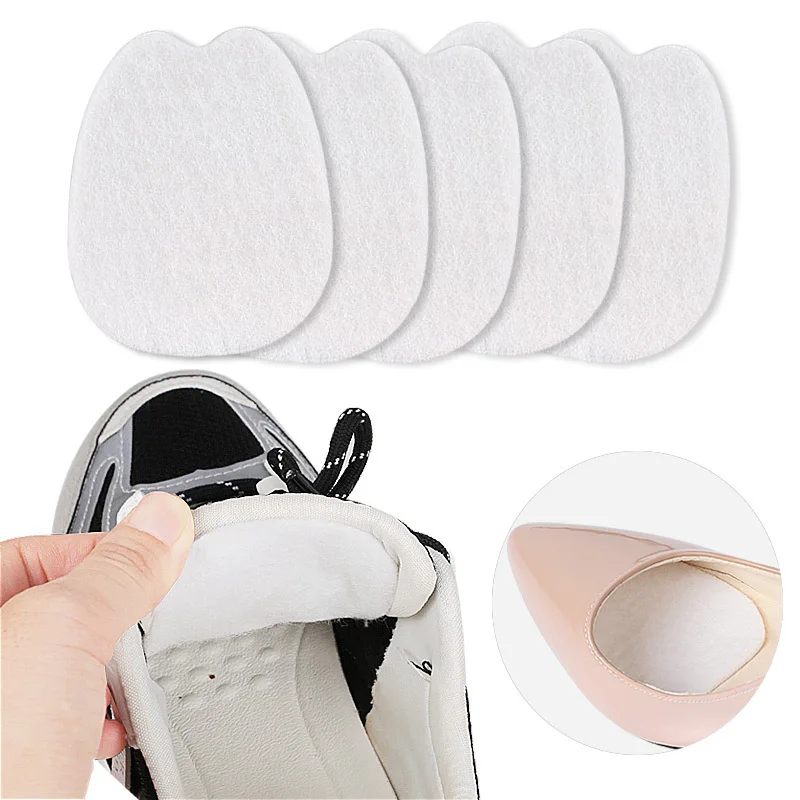 Tongue Pads for Shoes Foot Pain Protector Anti-wear Self-Adhesive Sticker Forefoot Cushioning Insoles Shoe Size Reducer Patches