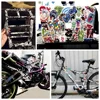 50pcs Funny JDM Styling Stickers Skateboard Luggage Bumper Bike Car Motorcycle Scooter Cool Decals Sticker Bomb Toy Waterproof 6