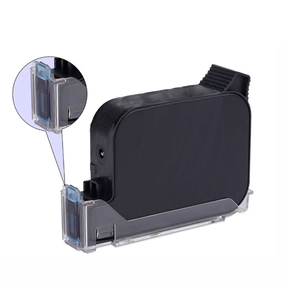 Thermal Inkjet Printer Cartridge JS10 JS12 2580 2588 Ink Cartridge Empty for Solvent Based Ink Fast Quick Dry No Encrypted Thermal Handheld Online Inkjet Printer