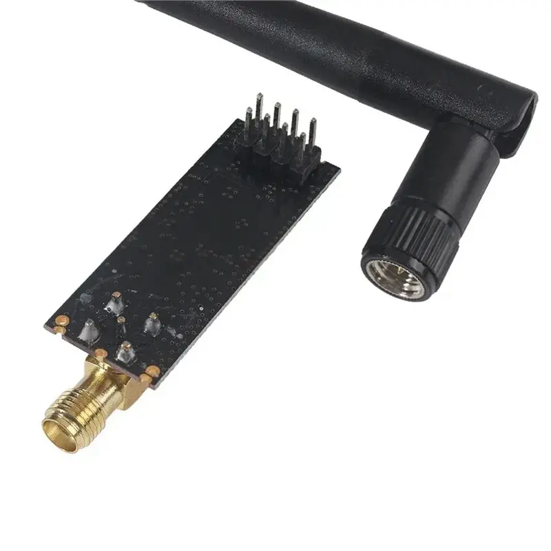 큐레이티드 컬렉션 NRF24L01+ PA+ LNA 무선 모듈 1100미터 장거리 전송, 수신기 및 안테나 포함 전송기