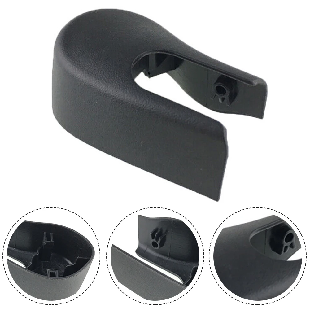 

Rear Wiper Arm Cover Cap Durable High Quality Lightweight New 1pcs For BMW E61 F11 F31 61627066175 Accessories