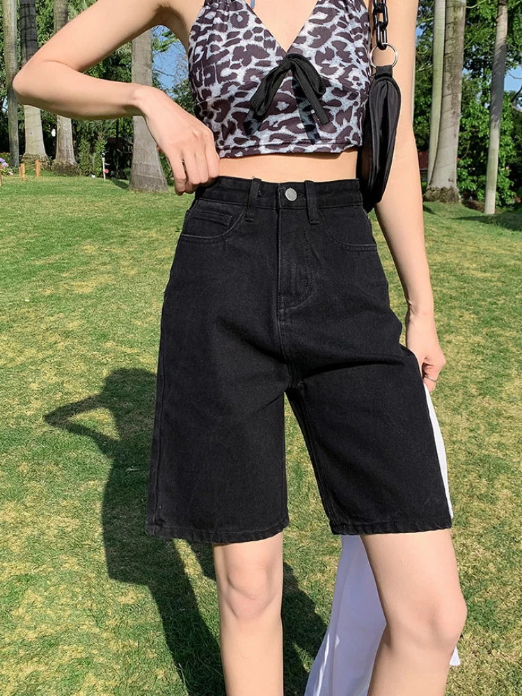 4 Color Denim Shorts Women Summer Cool Korean Style Hotsweet Casual Simple Breathable Versatile Sporty Schoolgirls Fashion Chci