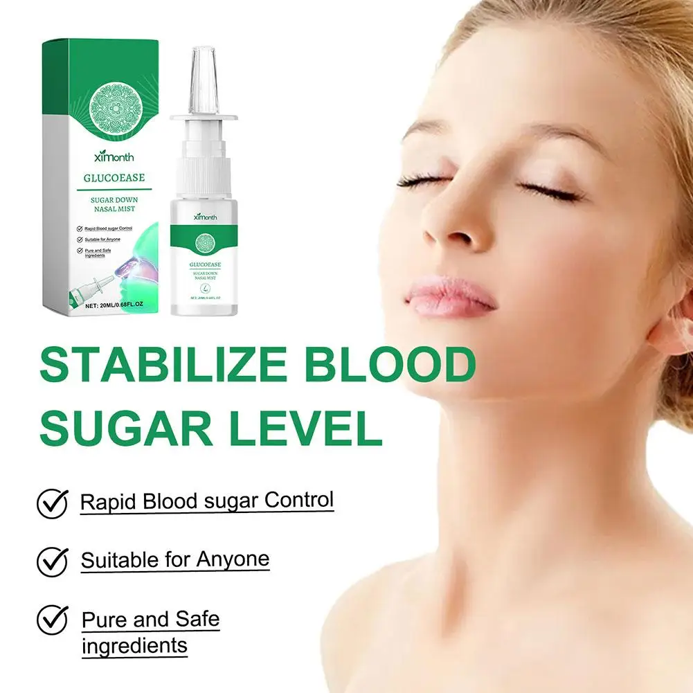 20ml Diabetes Relief Nasal Spray Cleans And Cares Nasal Drops Nourishes Care For Breathing V9v3 Nasal Spray