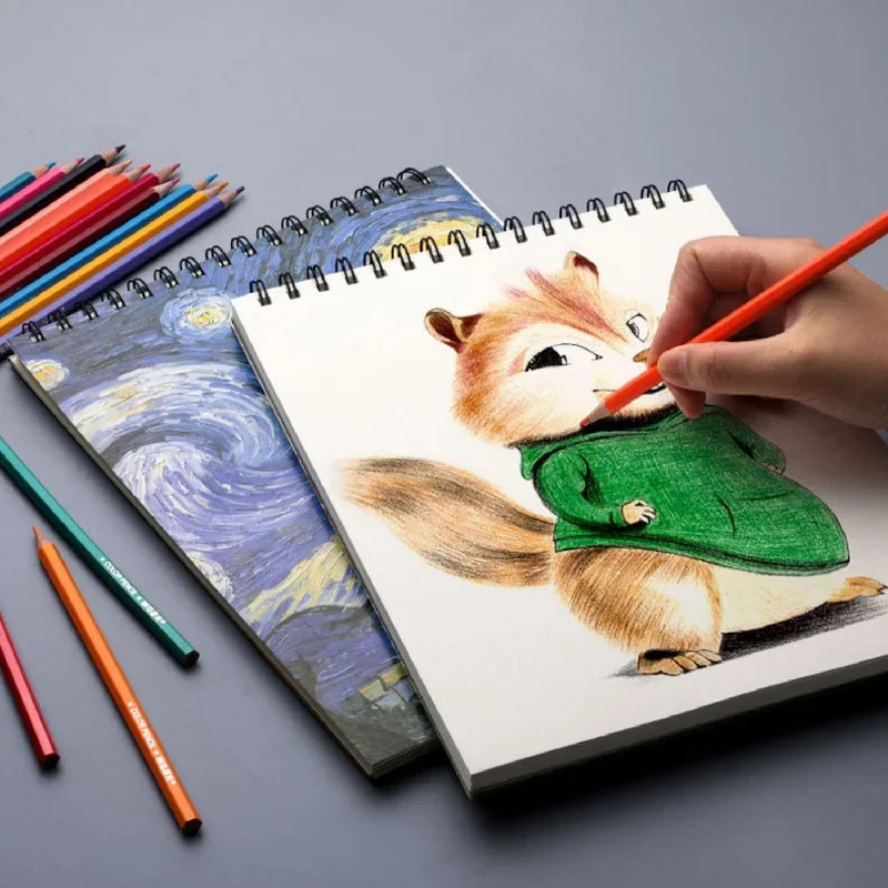 A4/8K Professional Sketchbook – Thick Paper for Watercolor & Drawing 6
