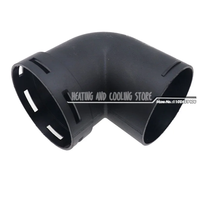 42/60/75/90mm Car Air Heater Heater Ducting Pipe Elbow Outle Plastic Connector Heating Pipe Air Intake Pipe