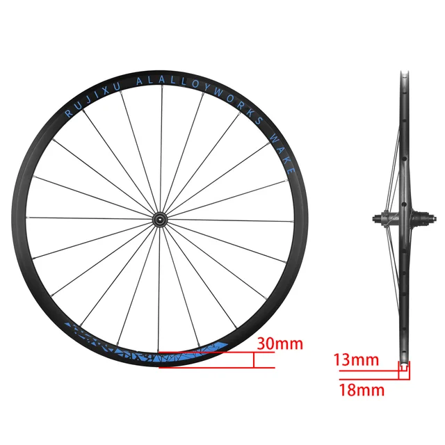 RUJIXU 700C Ratchet 36T 6pawls deep 30/40/50mm road wheel