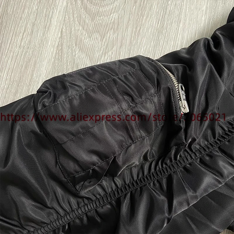 2023fw Multi Pocket Flight Coat Parkas Men Women 1:1 Best Quality Zipper Multiple Pockets Down Jackets