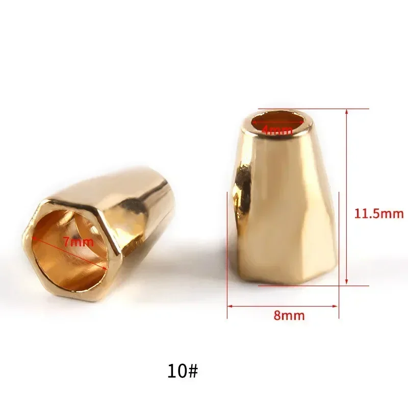 PFLYPF 8 tappi per corda, bottoni per corda, fibbie per lacci, teste per lacci, fermagli fai da