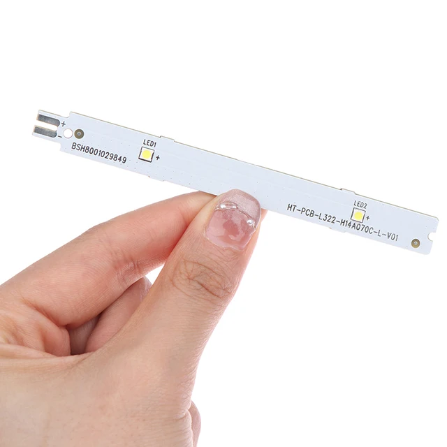Barra Luminosa LED Per Frigorifero Siemens/BSH | 3V/6V | 112x12mm | Ricambio 9001030205