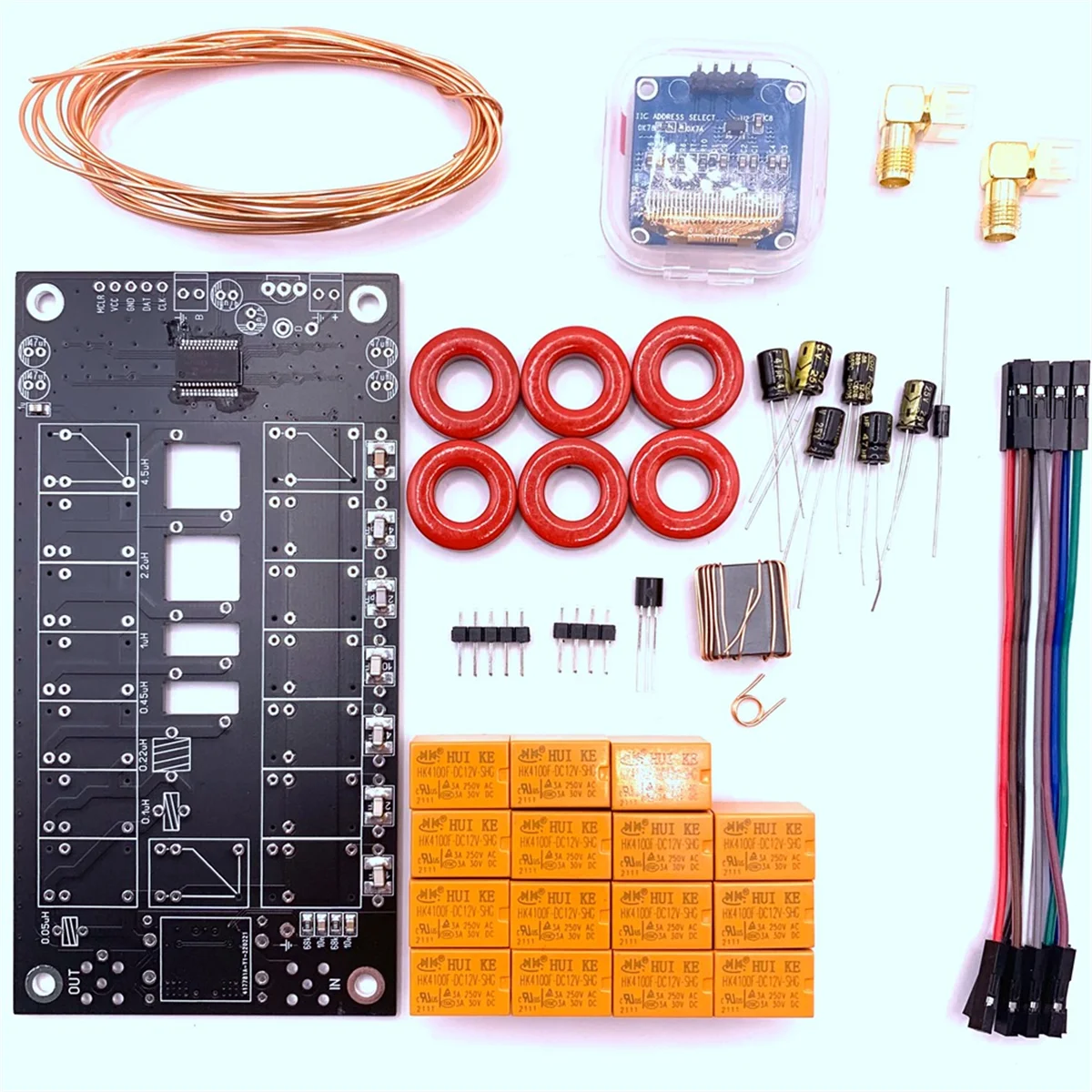 ATU 100 DIY 키트 안테나 튜너, 통신용 DIY 키트, N7DDC 7X7