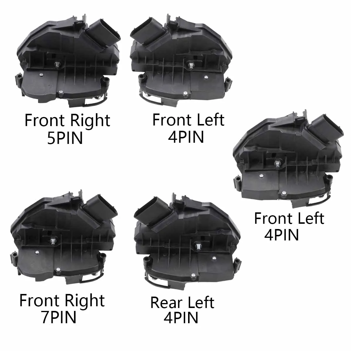 Door Lock Actuators Front and Rear Side FOR Ford FIESTA 2012 ON Ford