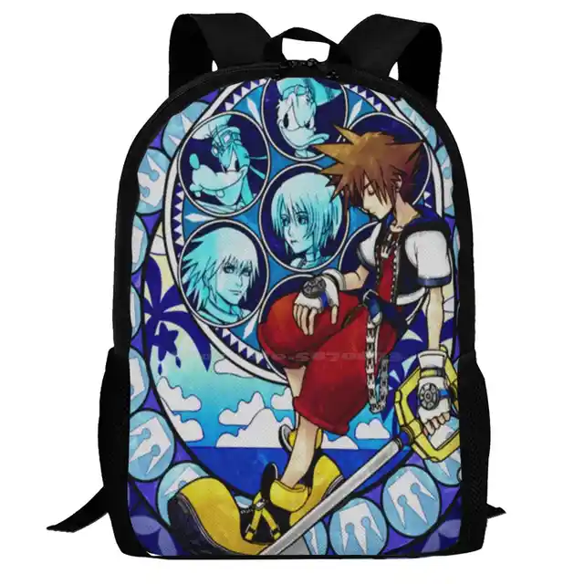 Kingdom Hearts Sora'S Heart Hot Sale Backpack Fashion Bags Sora