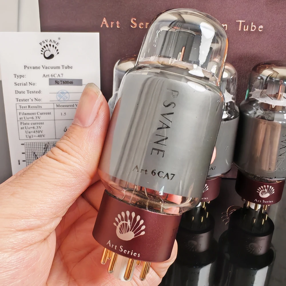 [新品未使用]PSVANE EL34C/6CA7 真空管 マッチドペア4本セット 6CA7/EL34 松下 メーカー特選品 N番 4本マッチ - ヴィンテージ