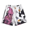 New American Trend Creative Animation Summer Sports and Leisure Brand Shorts Loose Breathable Quick-drying Mesh Basketball Pants 1