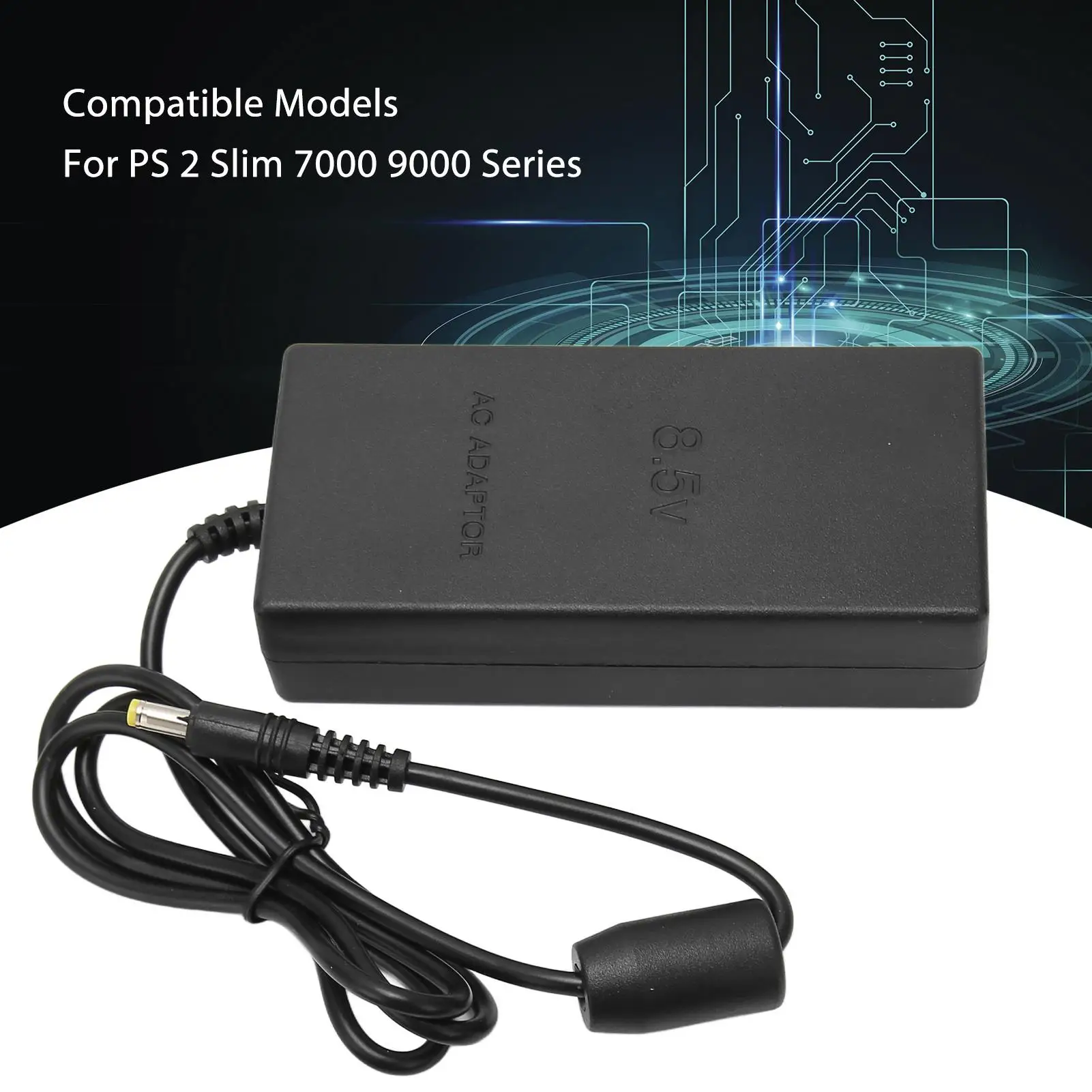 AC Adapter Charger Cord for Slim 70000/9000 Console-Plug & Play Power Supply 100-240V