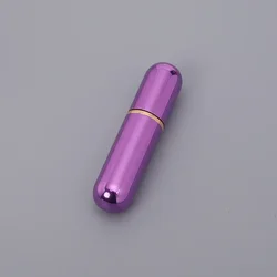 Vibrant 5ml Aluminum Aromatherapy Inhaler with Premium Cotton Wick (NO.6)