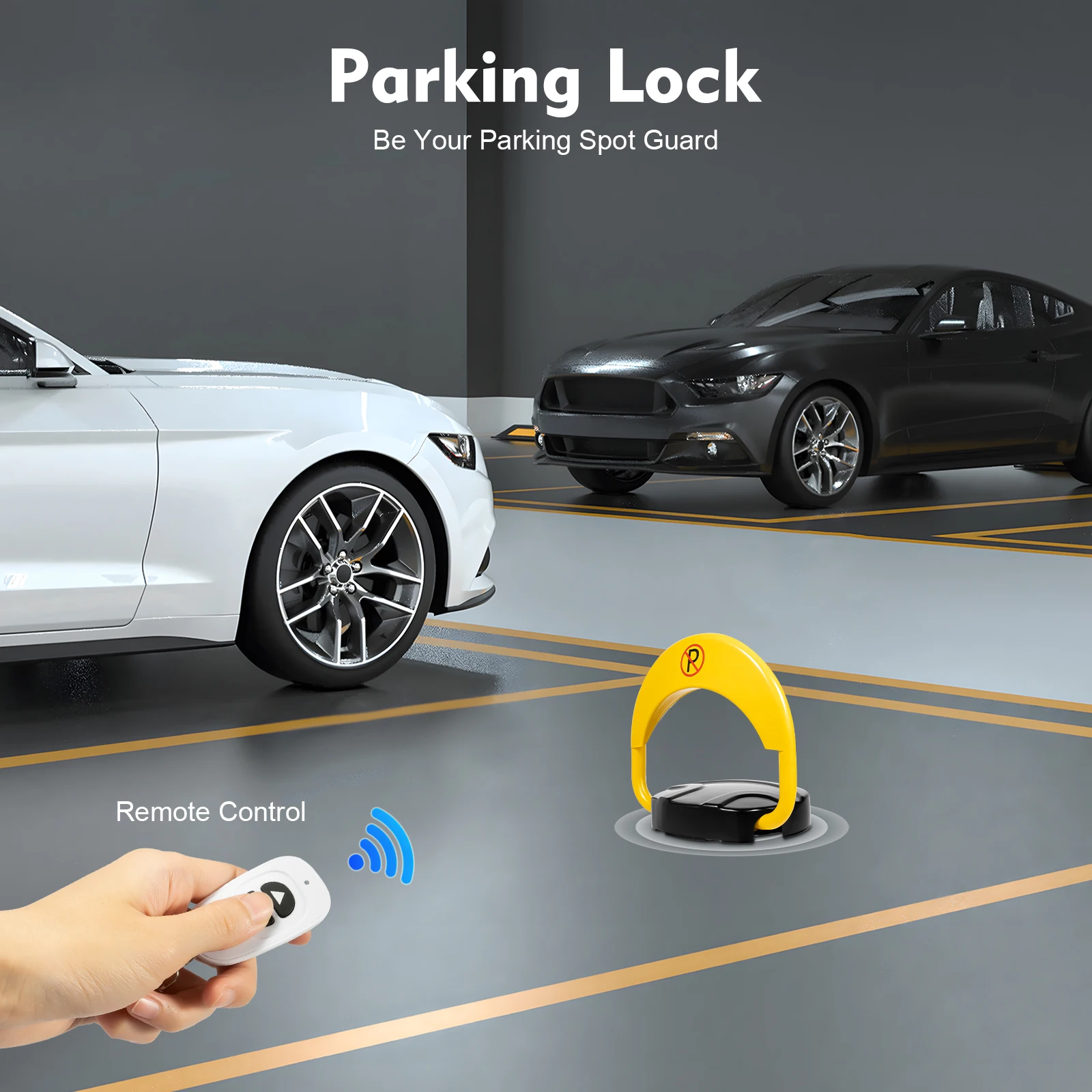 Remote Control Intelligent Parking Space Lock